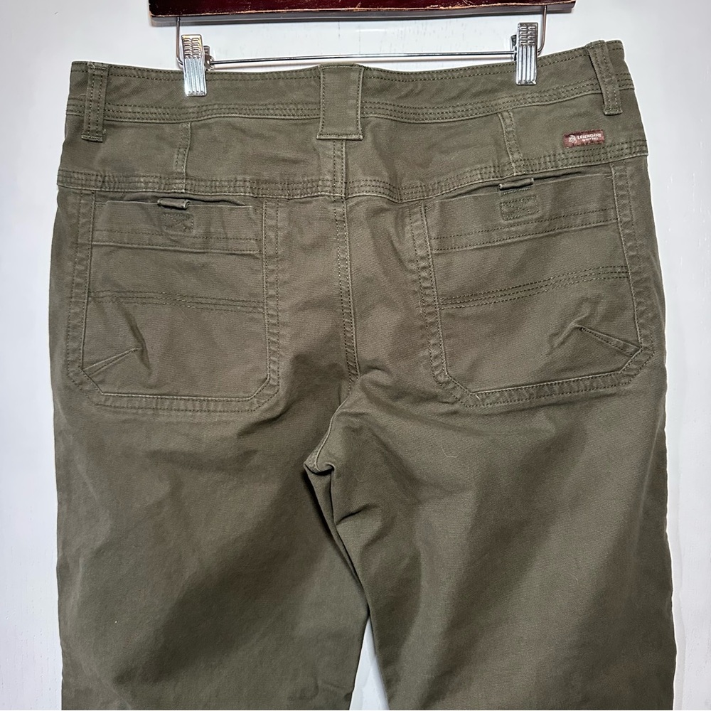 Legendary Whitetails Men’s Olive Green Outdoor Work Durable Canvas Chinos-36x30 - Picture 9 of 10
